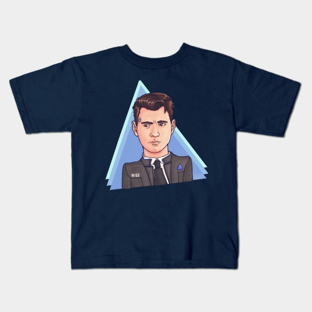 Detroit: Become Human - Connor Kids T-Shirt by Cheella